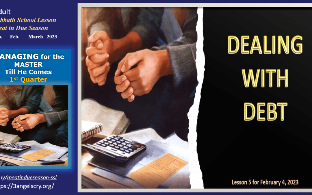 PDF: SSL Q1-L5 – Dealing with Debt