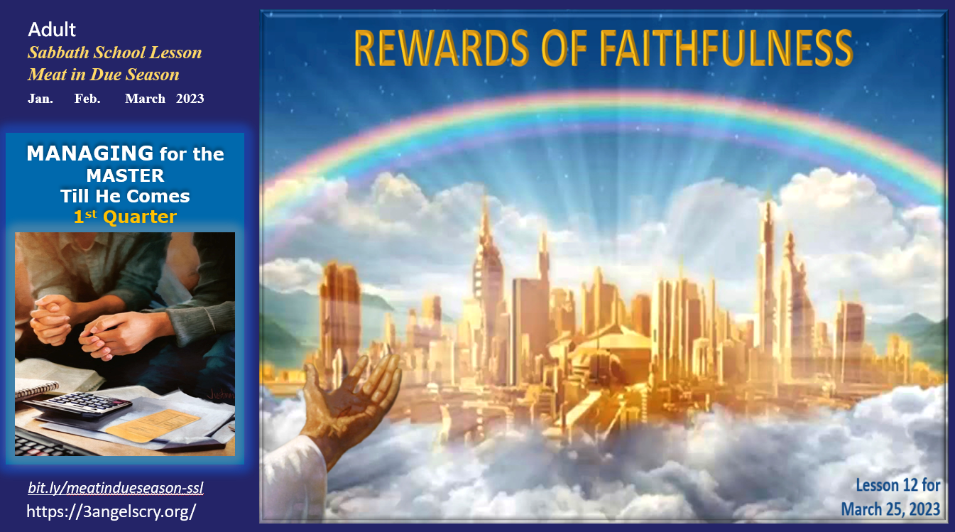 PDF: SS-Q1-L12 - Rewards of Faithfulness | 3 ANGELS' CRY