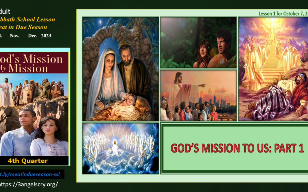 PDF: SS-Q4-L1 – God’s Mission to Us – Part 1