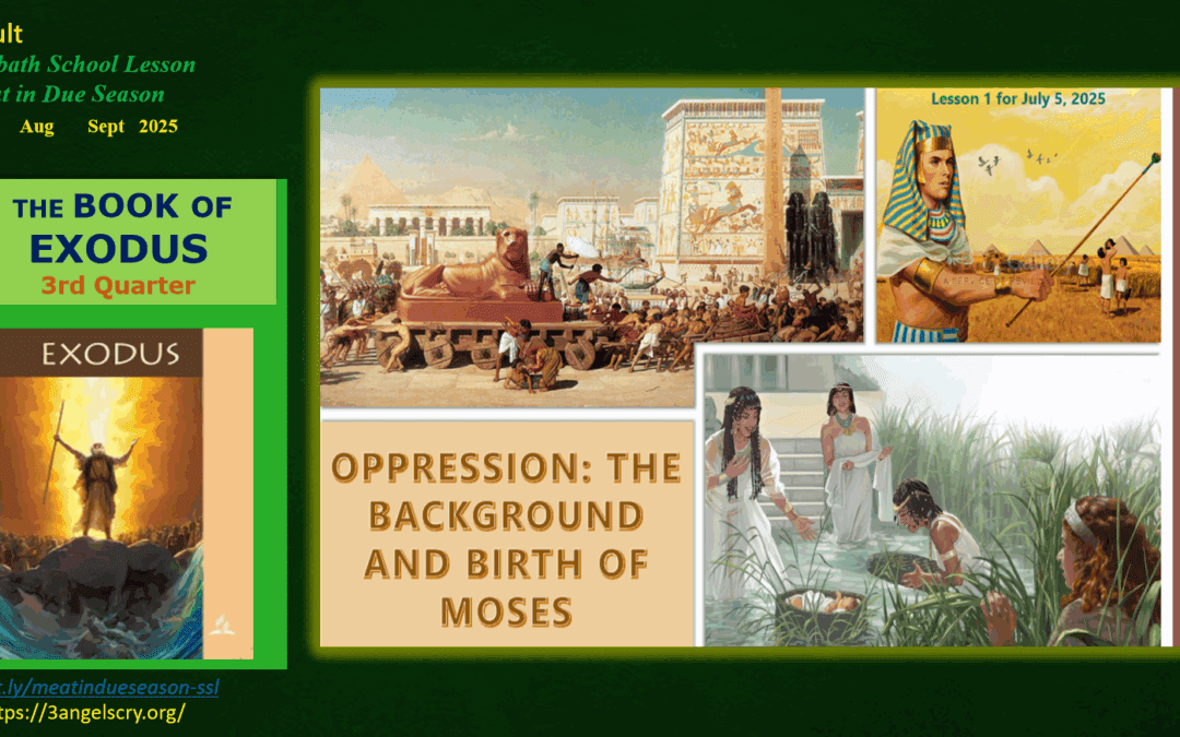 PDF: SS25-Q3-L1 – Oppression: The Background and the Birth of Moses