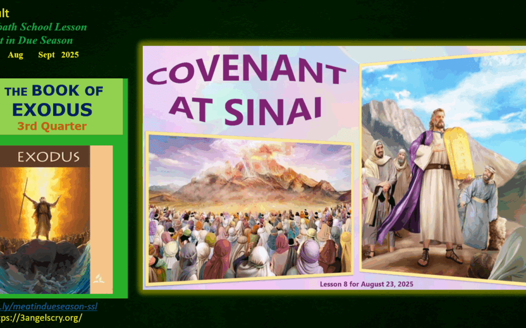 PDF: SS25-Q3-L8 – Covenant at Sinai