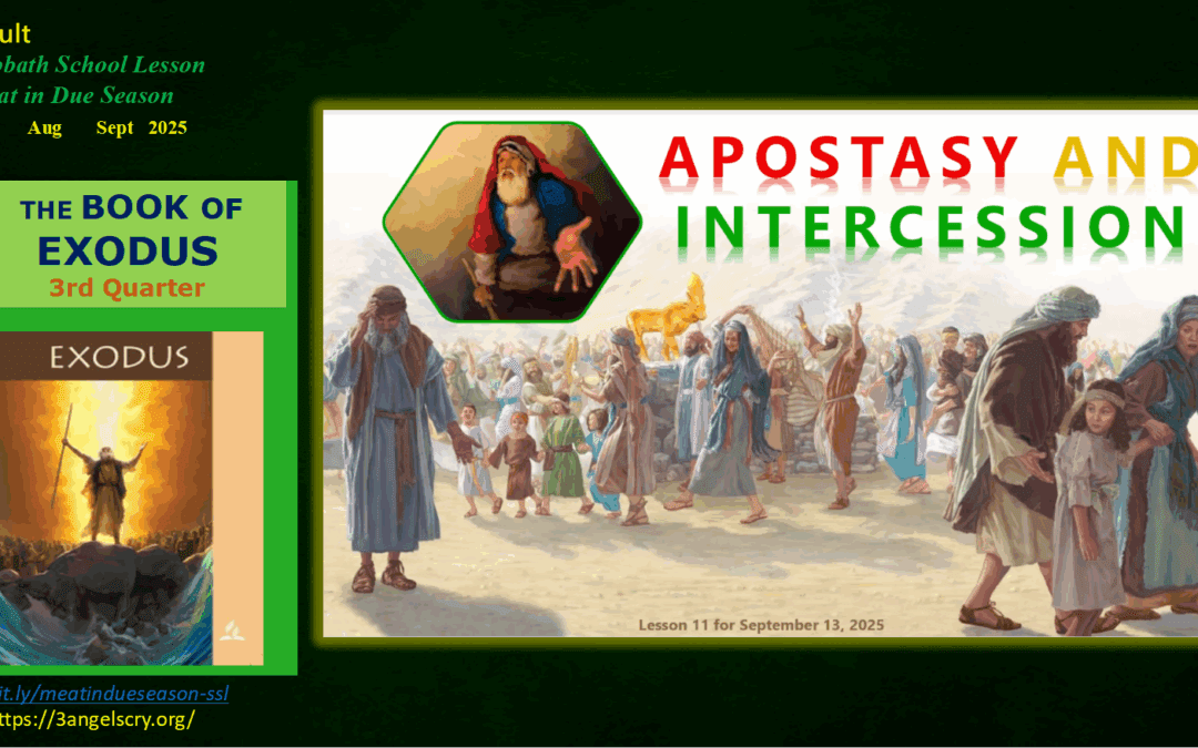 PDF: SS25-Q3-L11 – Apostasy and Intercession